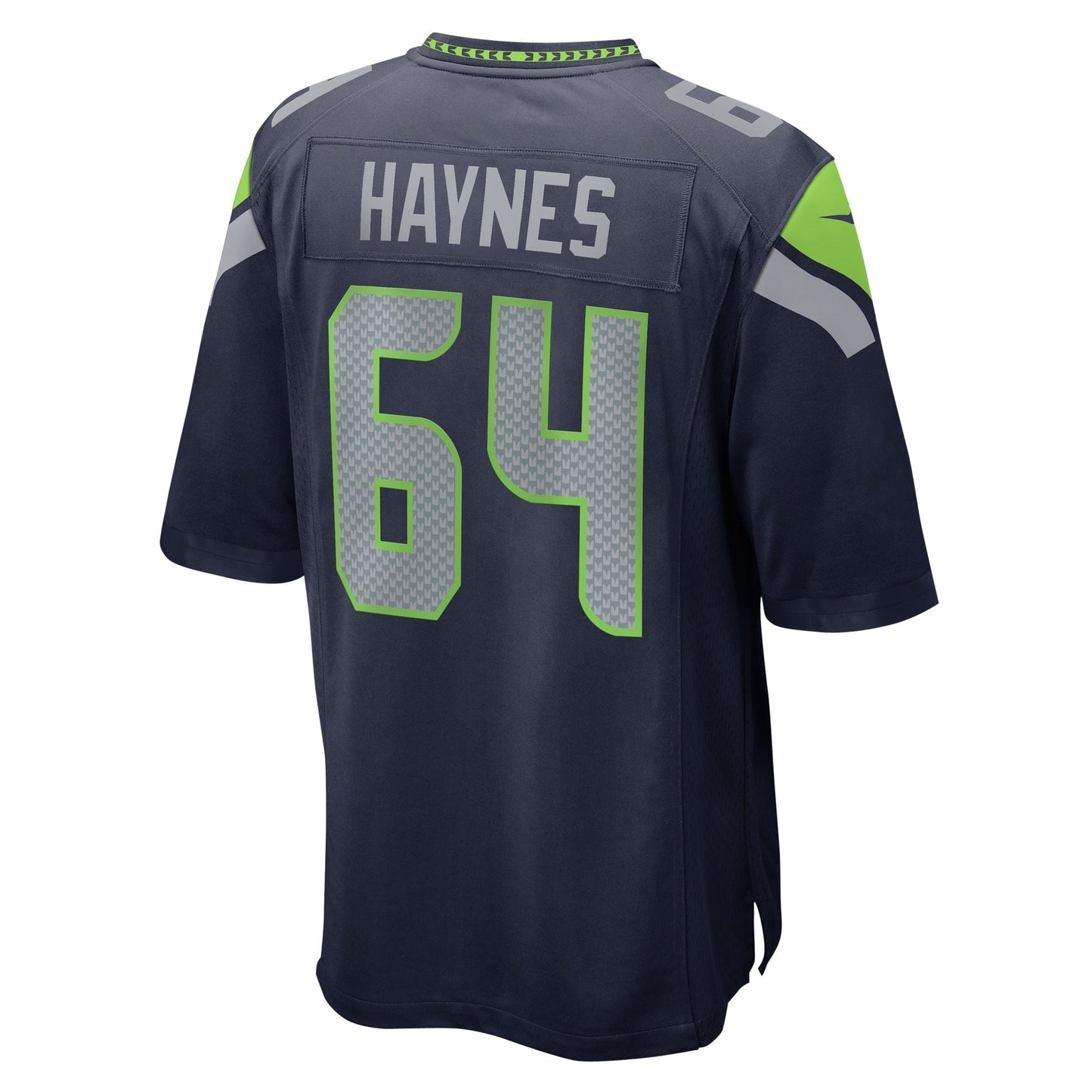 Christian Haynes Seattle Seahawks Game Jersey - College Navy