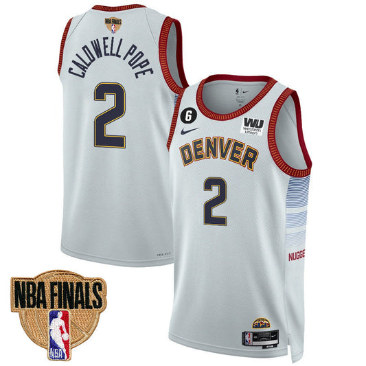 Kentavious Caldwell Pope Denver Nuggets NBA Finals Jersey