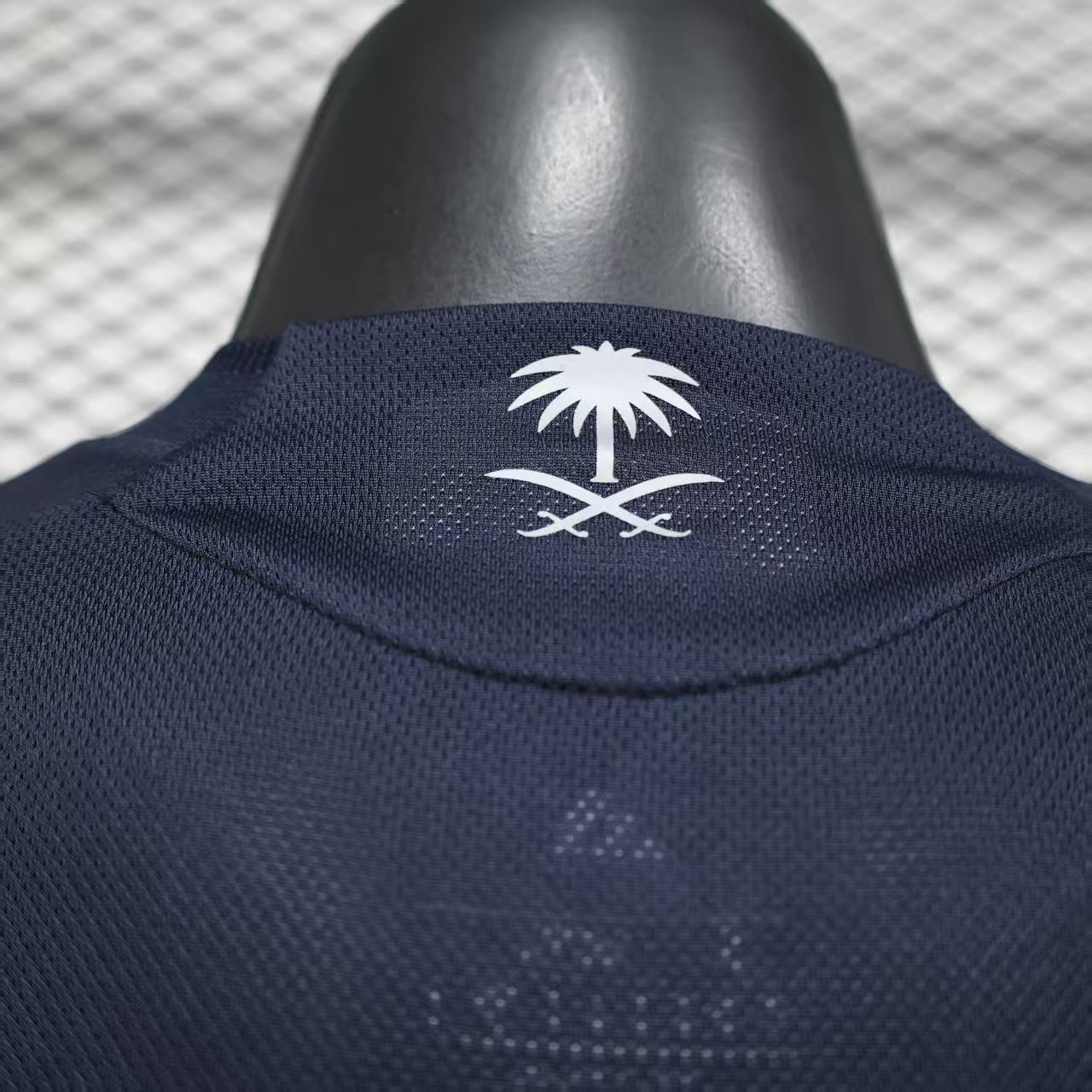 2025/26 Al-Riyadh FC Away Player Version Jersey -  Navy Blue Mosaic Pixel Pattern - KAFD Sponsor