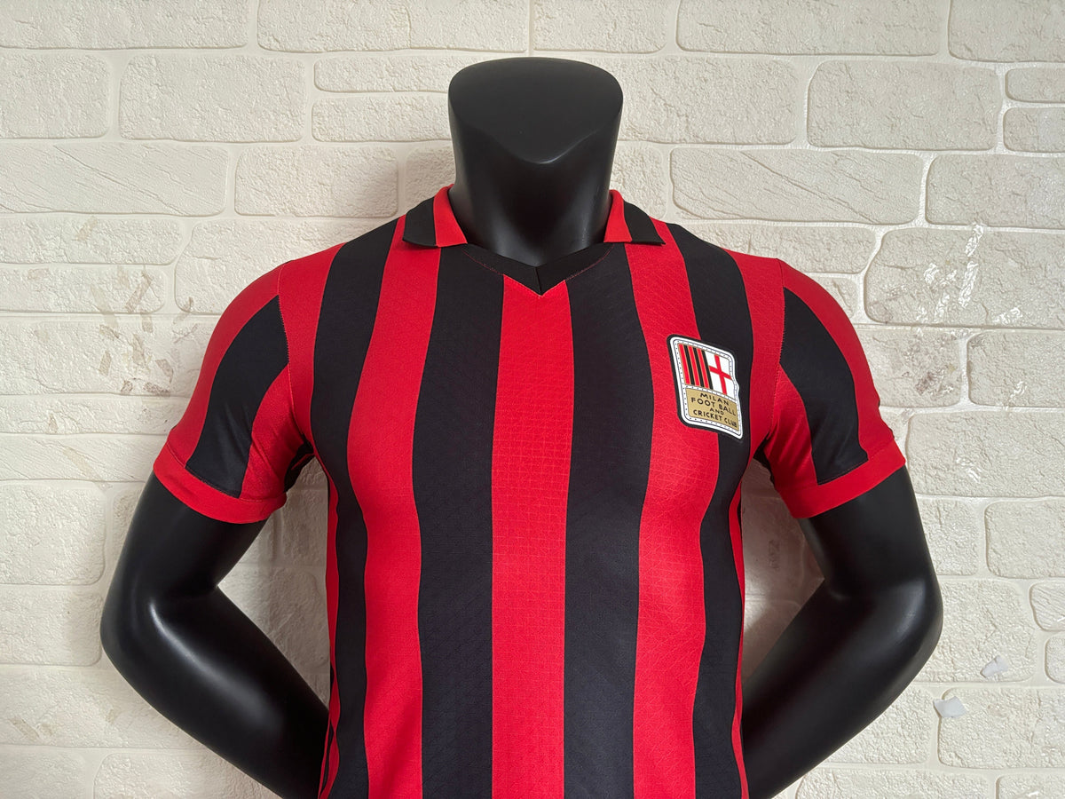 2025-26 AC Milan 125th Anniversary Edition Red Player Jersey - Men's