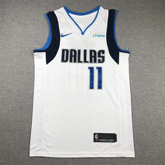Men's Dallas Mavericks Kyrie Irving #11 White Fastbreak Jerseys - Association Edition