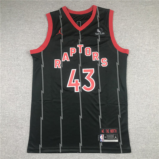 Men's Toronto Raptors Pascal Siakam Black 2020/21 Swingman Jerseys