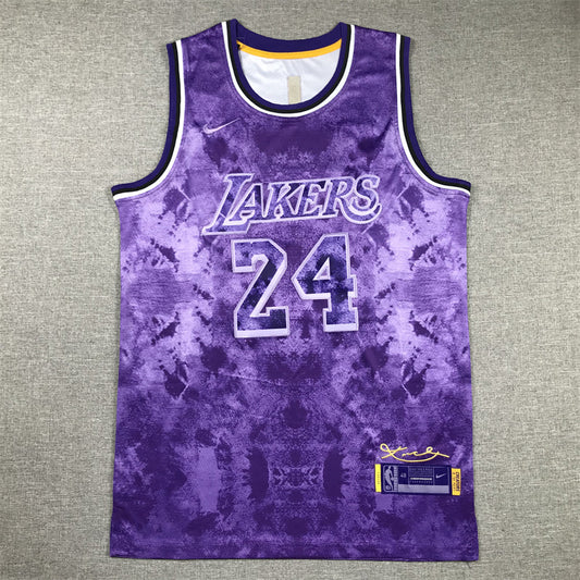 Men's Los Angeles Lakers Kobe Bryant #24 Purple Select Series Swingman Jerseys