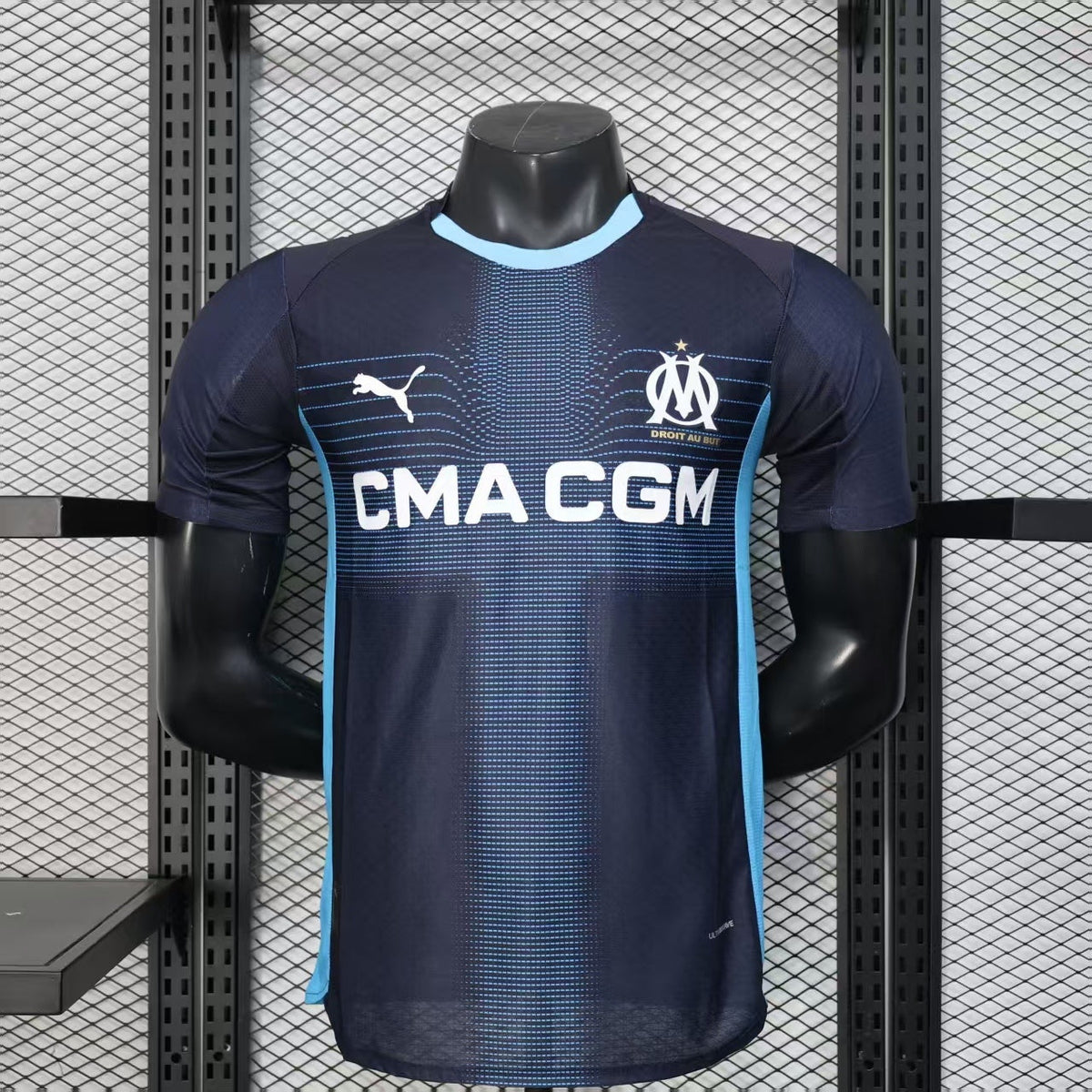 2025-26 Marseille Away Player Edition Jersey - Men