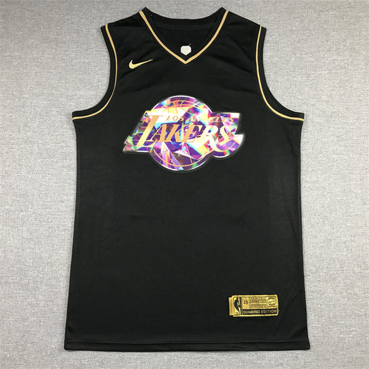 Men's Los Angeles Lakers Kobe Bryant #24 Black Swingman Jerseys