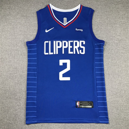 Men's LA Clippers Kawhi Leonard #2 Royal 2022/23 Swingman Jerseys - Icon Edition