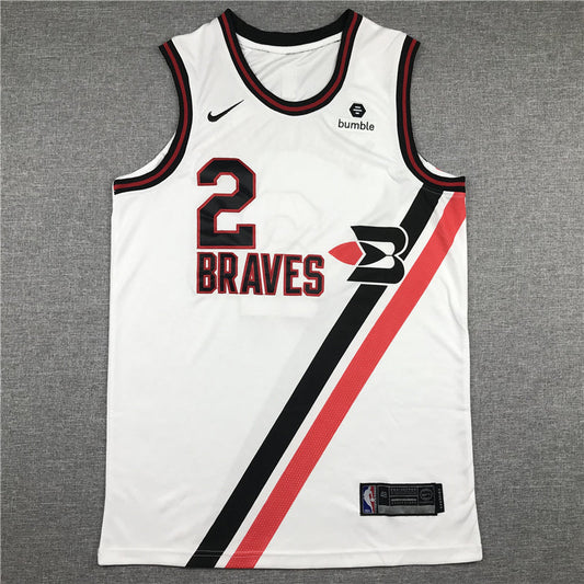 Men's LA Clippers Kawhi Leonard #2 NBA Player Jerseys - Retro White