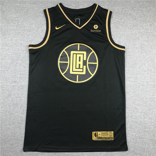 Men's LA Clippers Paul George #13 Black Swingman Player Jerseys