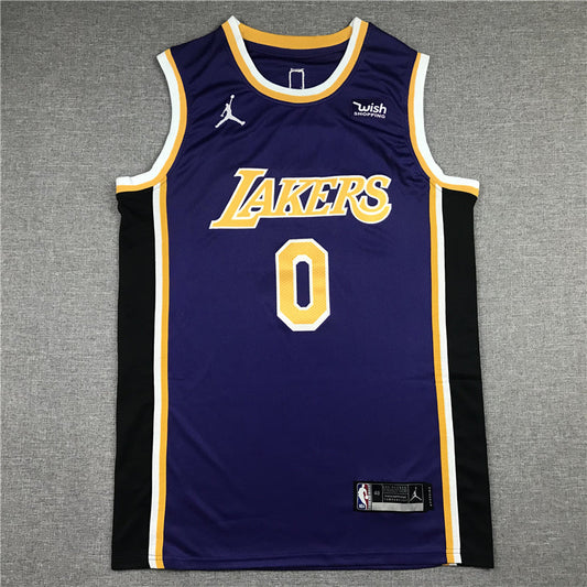 Men's Los Angeles Lakers Russell Westbrook Purple 2020/21 Swingman Player Jerseys