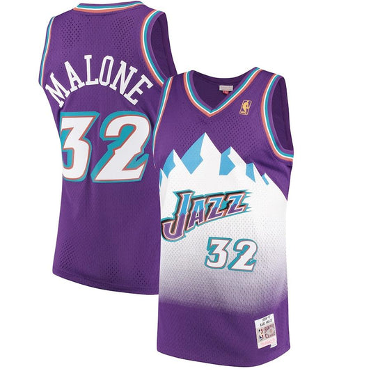 Karl Malone Utah Jazz Throwback Jerseys